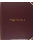 Stalking Book Large HB Corners Burgundy